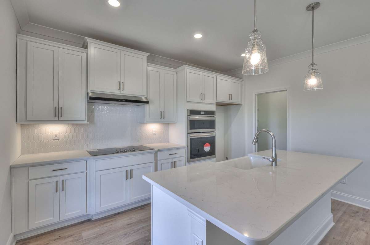 Picture is of the same floor plan in a completed home, selections may vary.