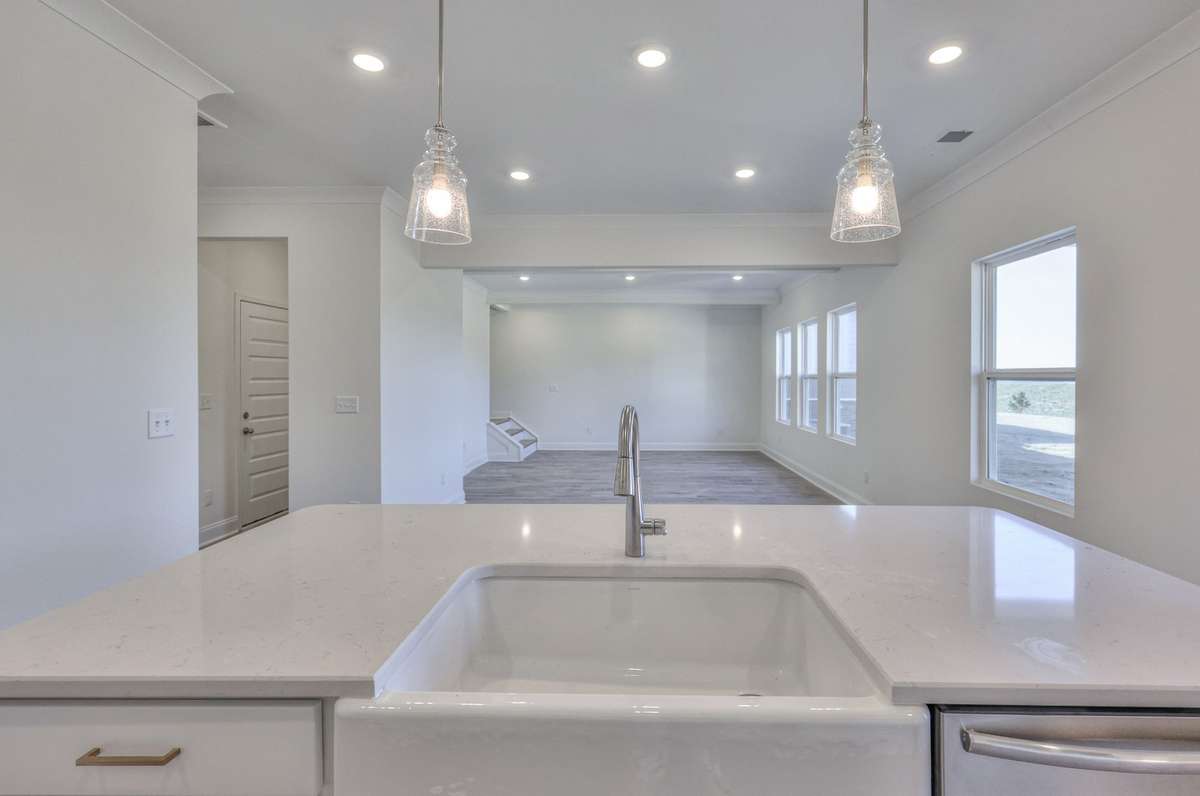 Picture is of the same floor plan in a completed home, selections may vary.