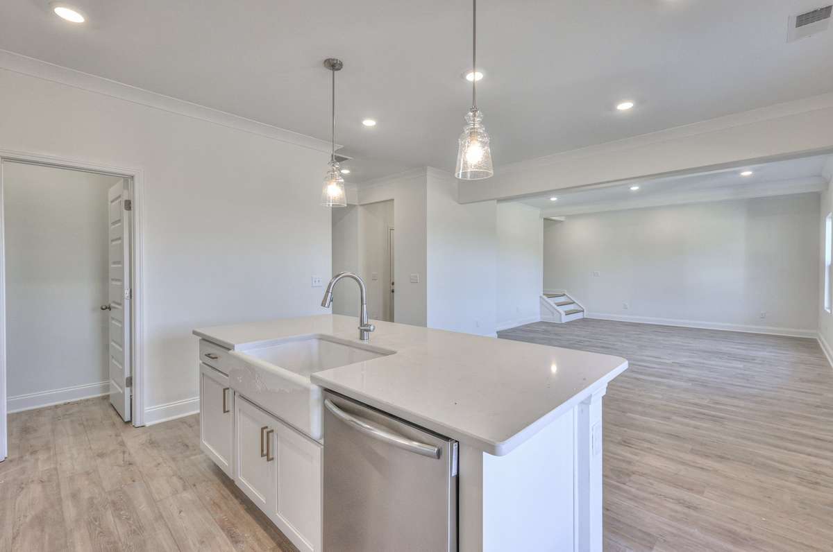 Picture is of the same floor plan in a completed home, selections may vary.