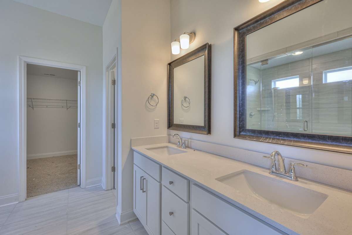 Picture is of the same floor plan in a completed home, selections may vary.