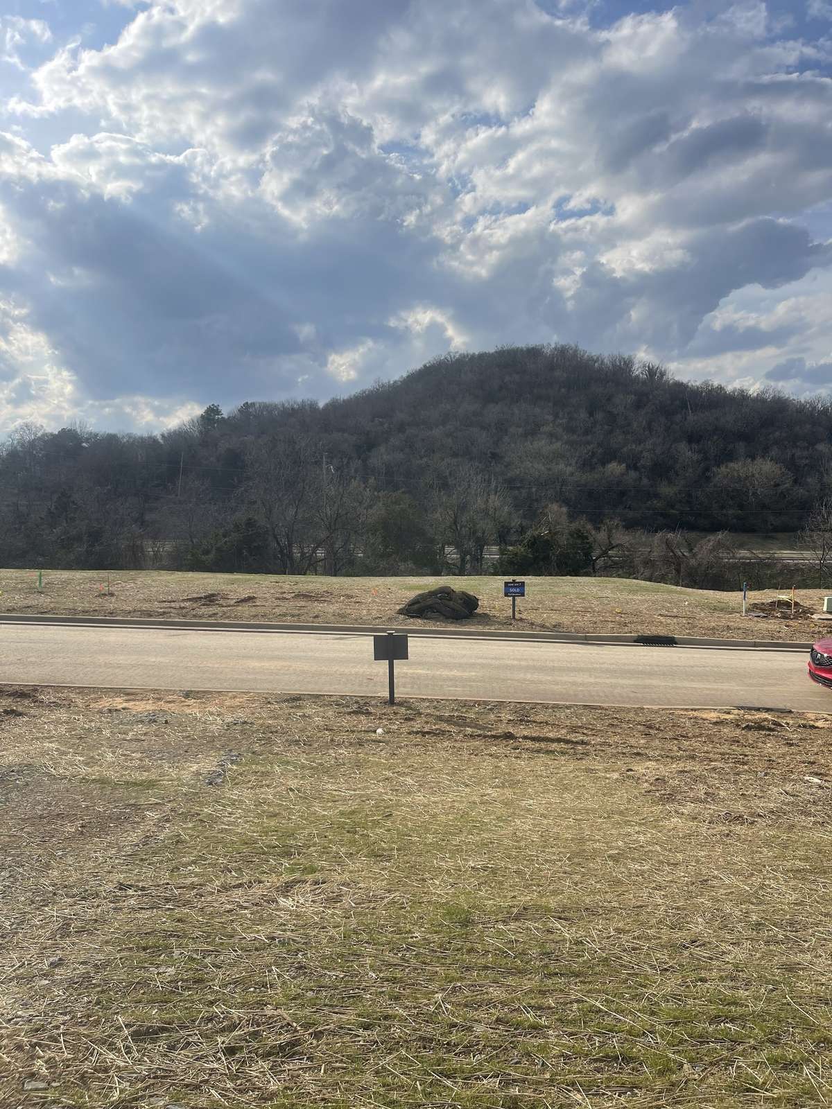 A view looking out from Home Site 12.