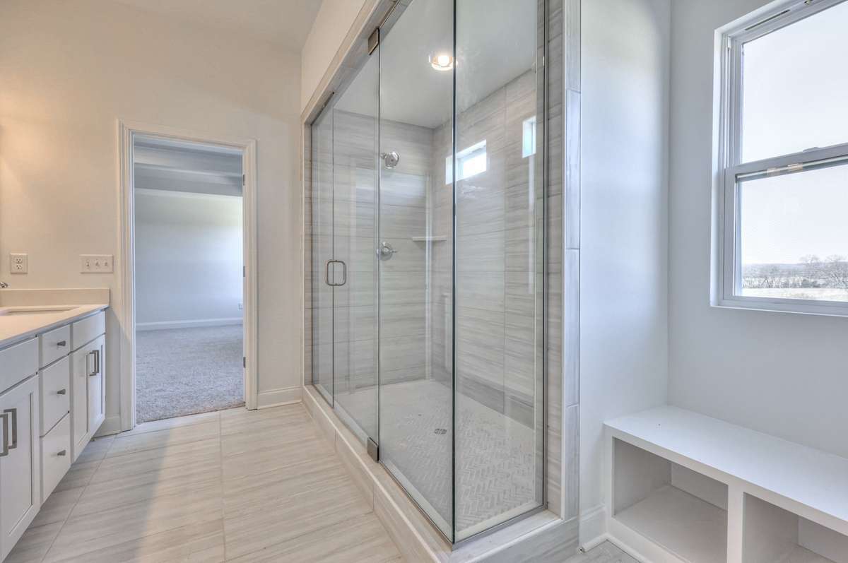 Picture is of the same floor plan in a completed home, selections may vary.