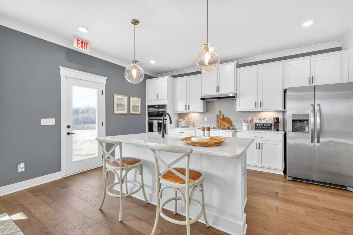 Photos are of model home, selections and finishes may vary.