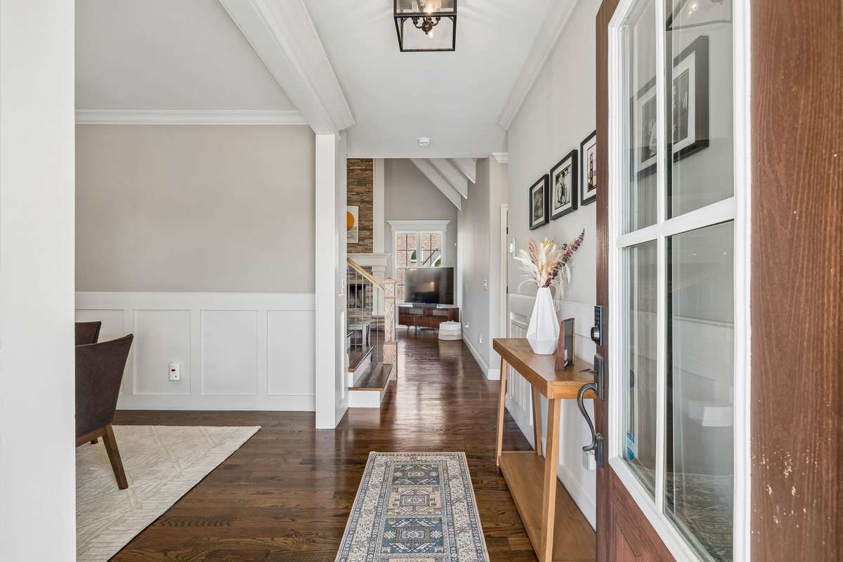 Beautiful entryway leads into the dining room and Great room