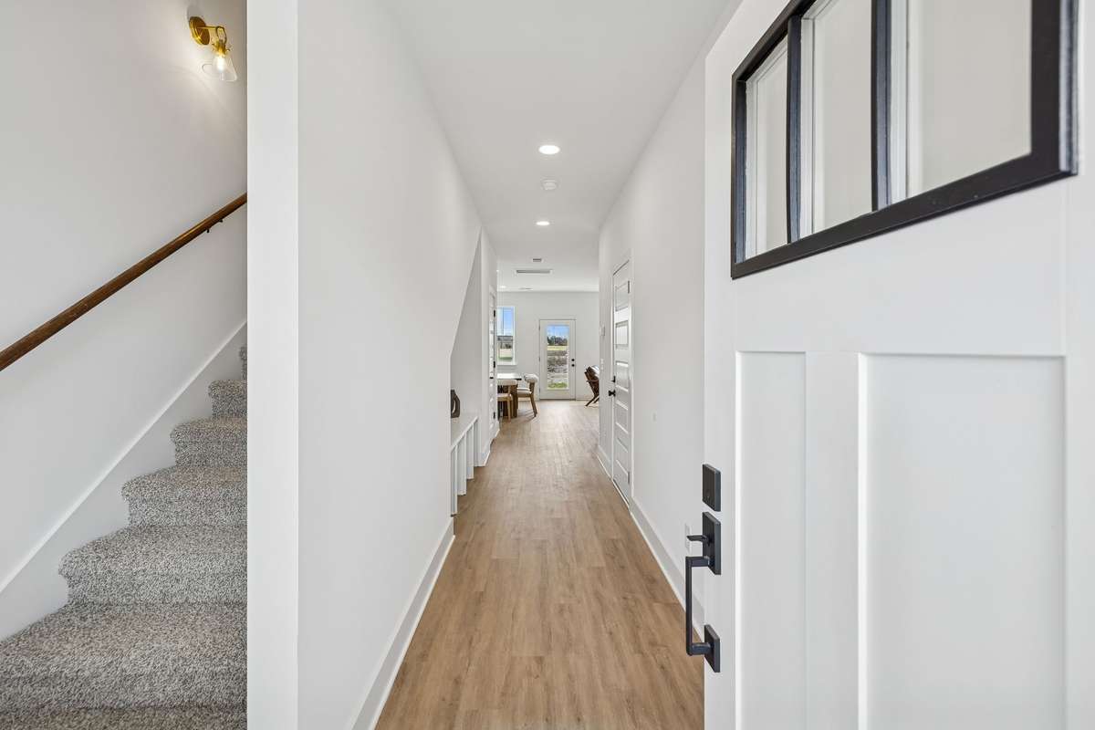 Photo of model home. The model home is Package 3 in our custom design choices.