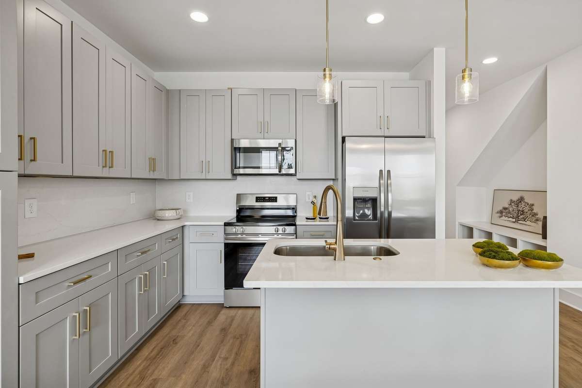 Photo of model home. Package 3