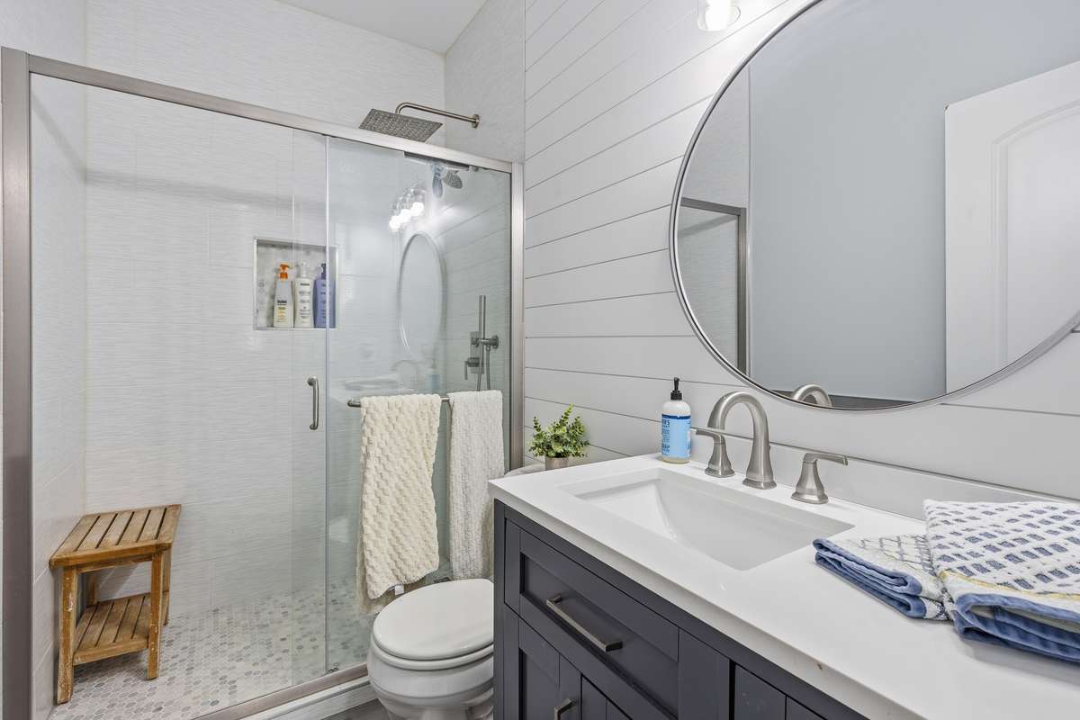 First floor guest bathroom