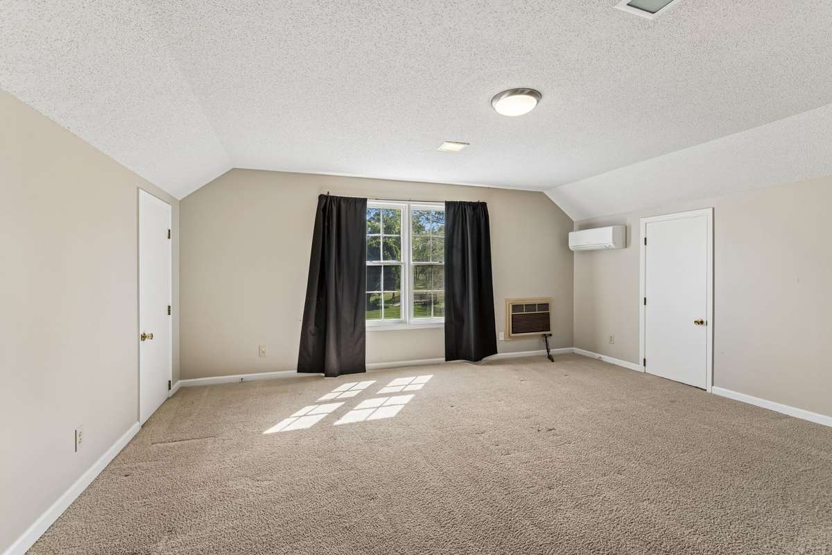Bonus room above garage