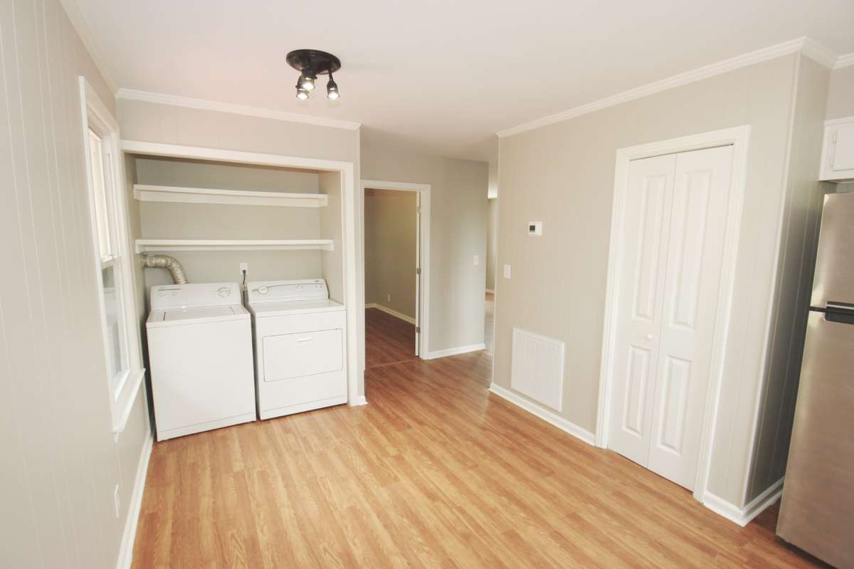 Laundry & Pantry in Eat in Kitchen; Unit B