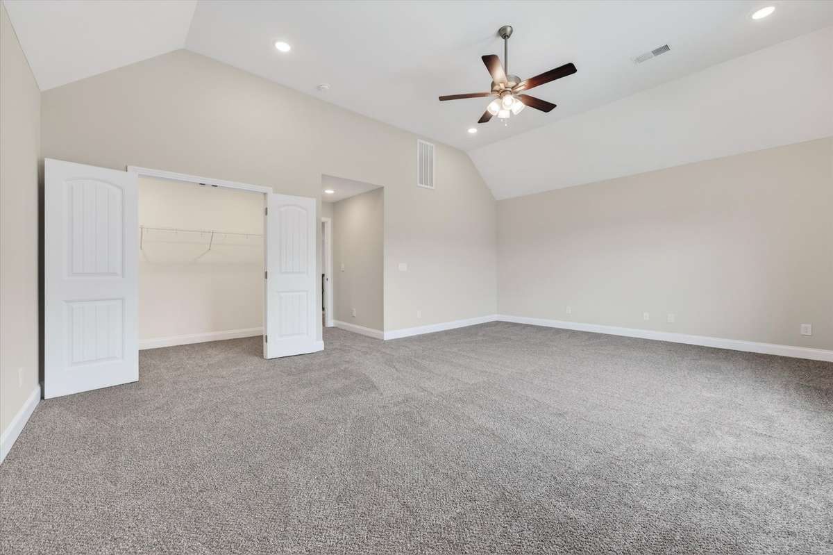 Expansive bonus room—perfect for media room, playroom, or guest suite