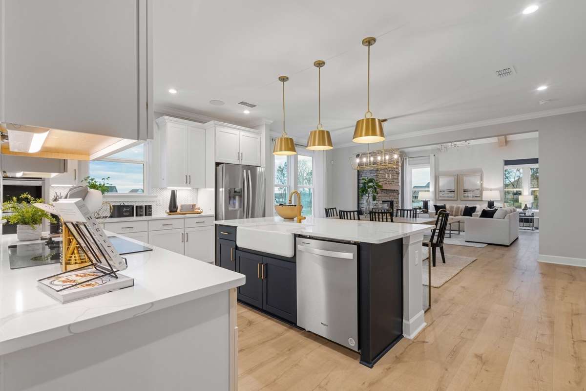 The perfect open flow for ease of entertaining!