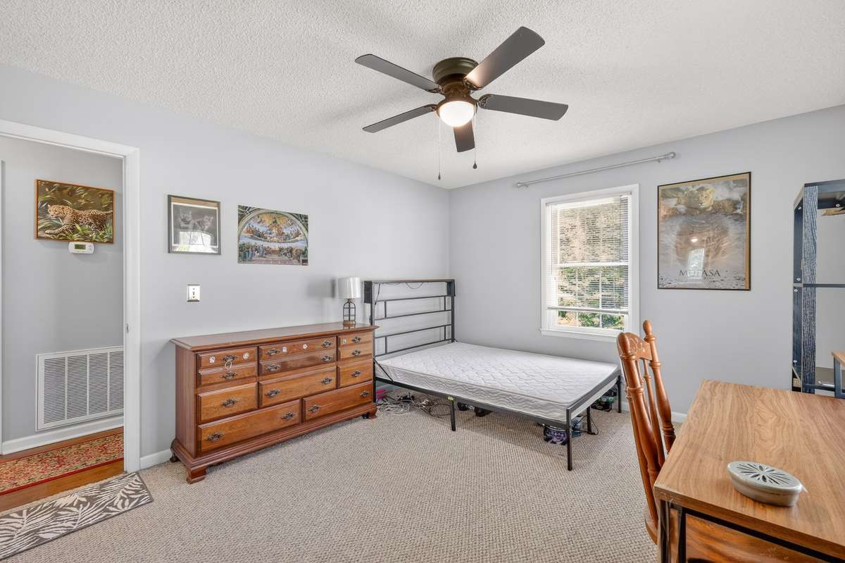 another view of the same bedroom