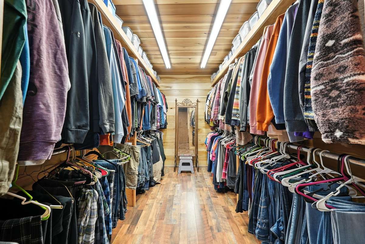 What a walk-in closet ?