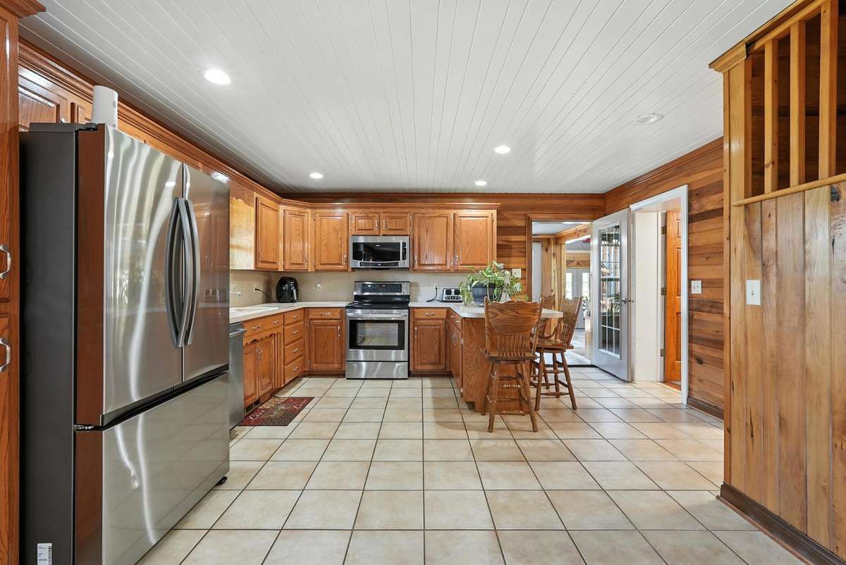 Kitchen in the main home,
