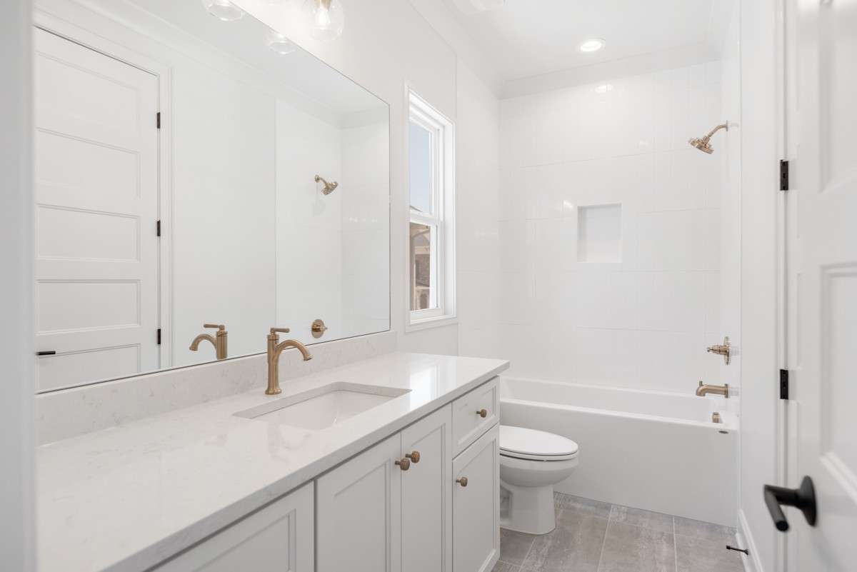 3rd full bath upstairs.