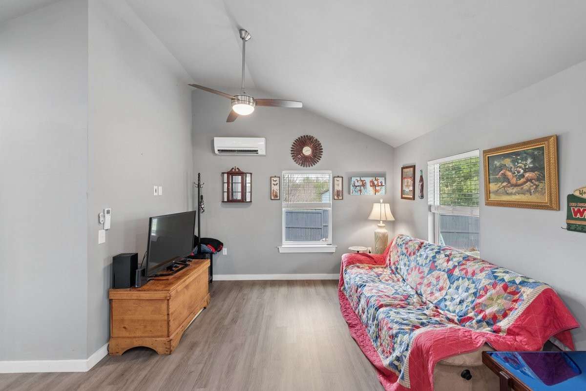 Main Living area, only one step up at front porch to the inside- Single level lifestyle