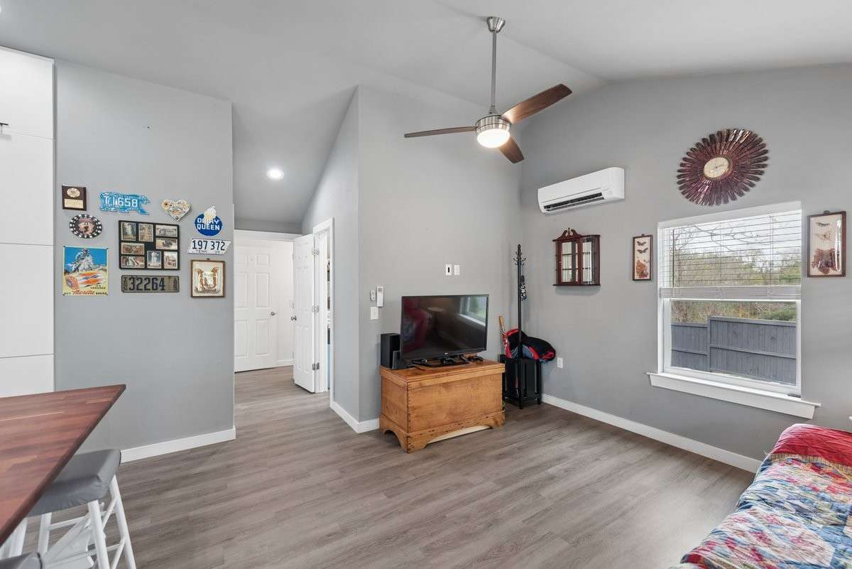 Hallway leads to the bedrooms, bath and Laundry