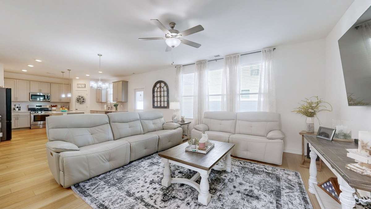 Open floor plan
