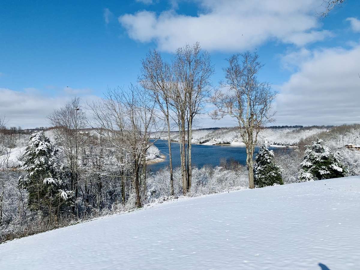 This view is so picturesque in every season.