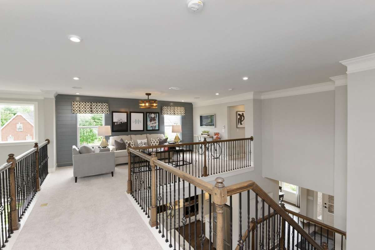 Photos are of the model home. Listing is for a to be built home. Open Loft area overlooking the Family Room!