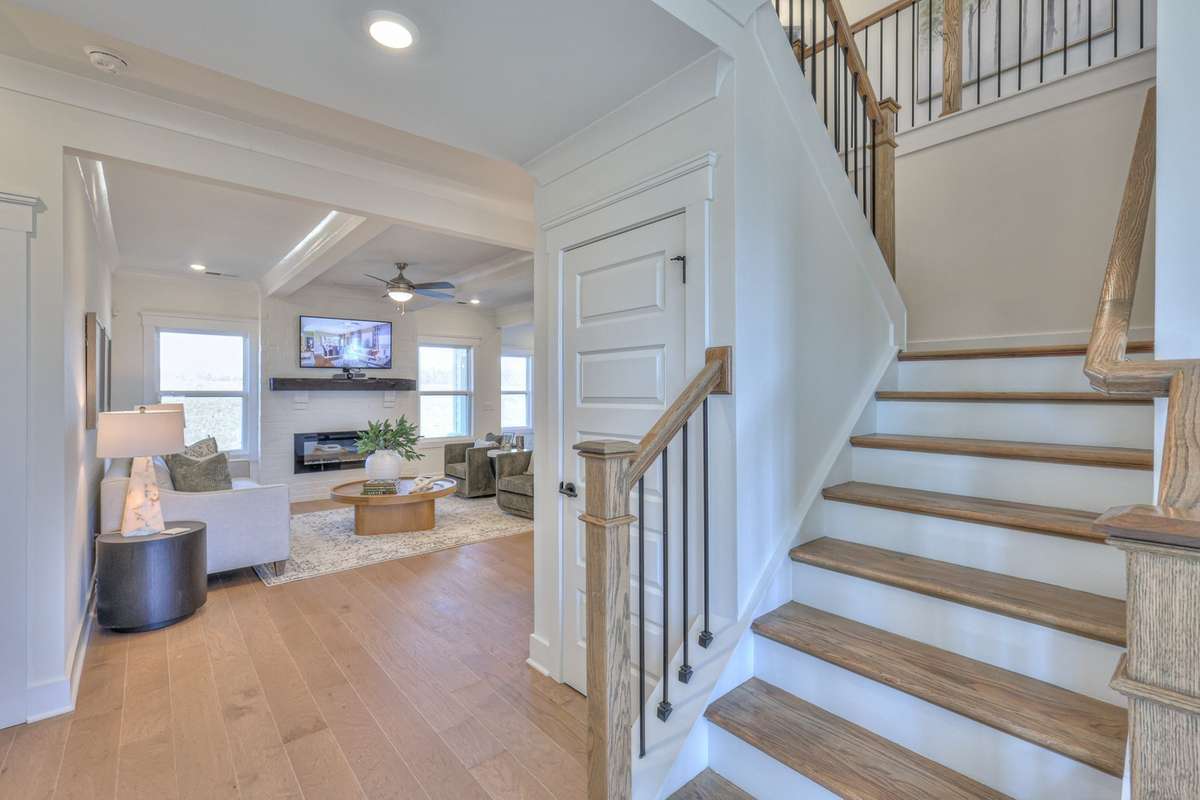 Photos are of a model home.