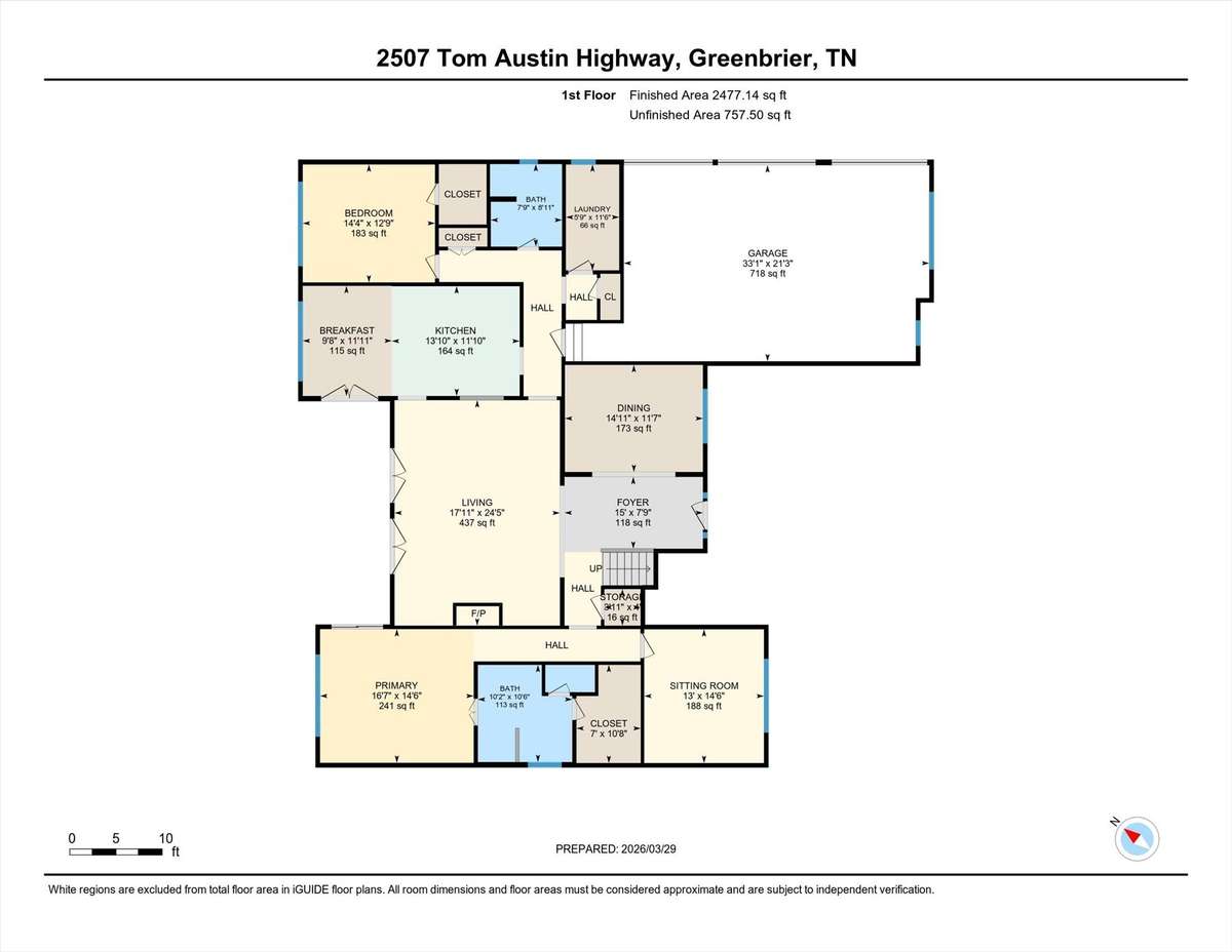 First floor plan