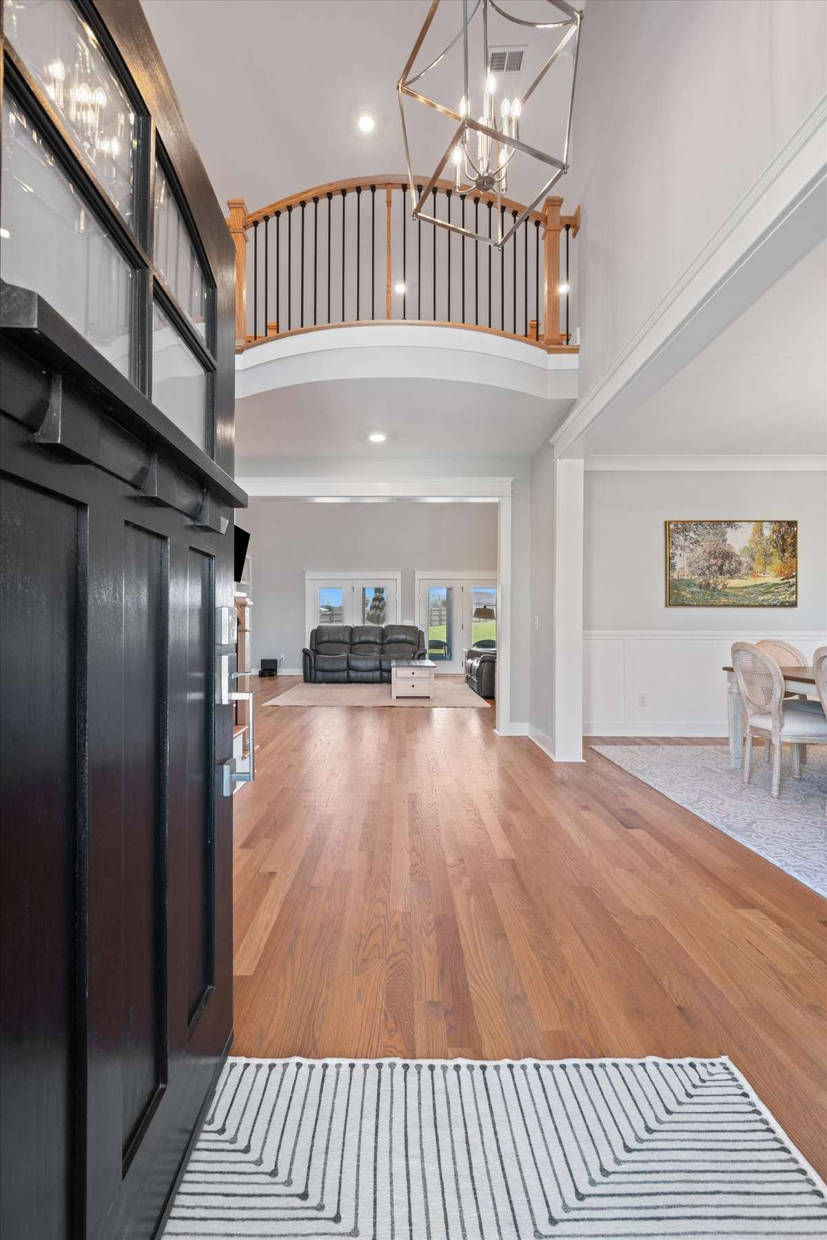 Hardwood throughout main level