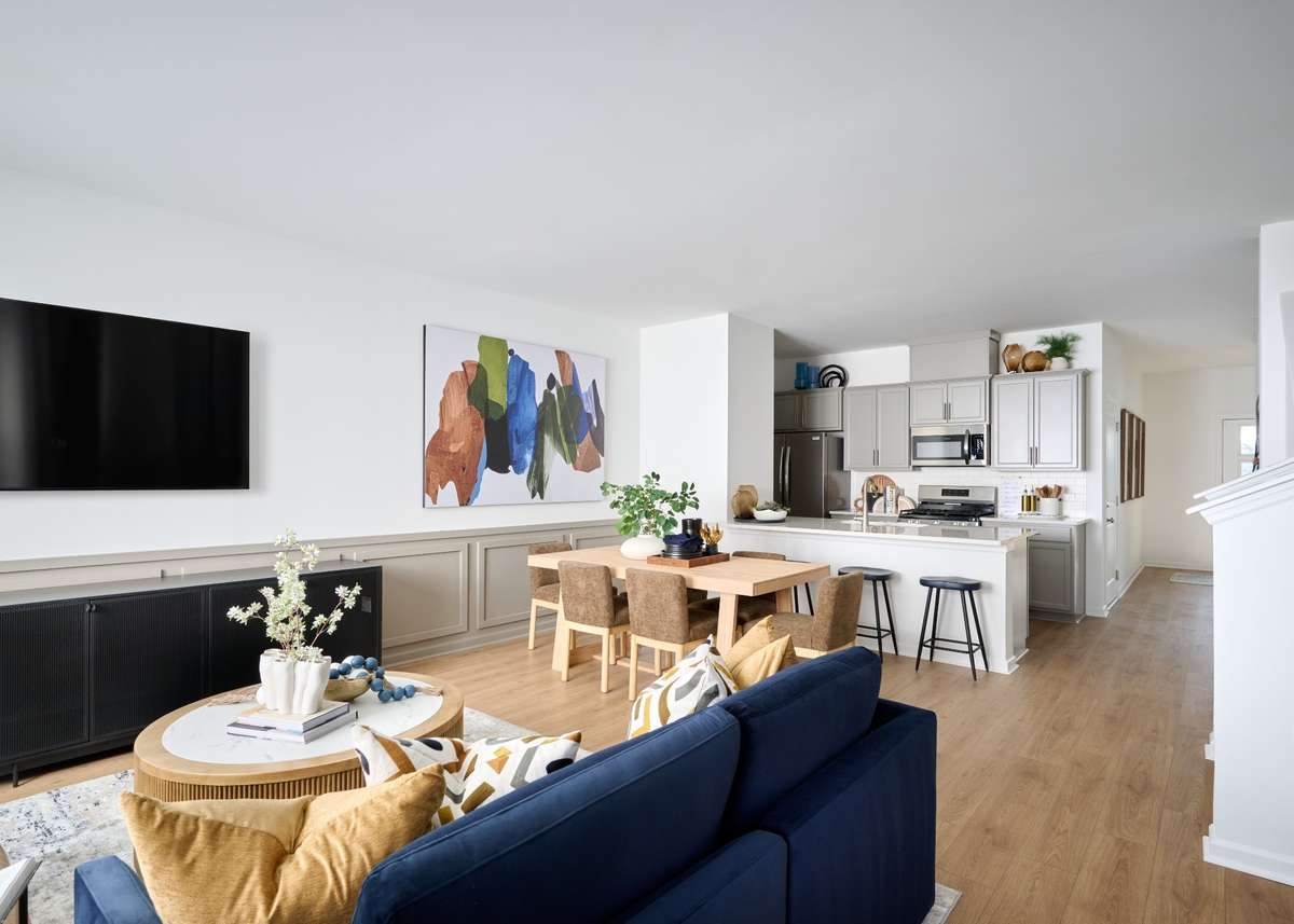 Space, space, and more space! Photo is of the same floorplan but is the furnished model. Design options may change - See sales for specifics