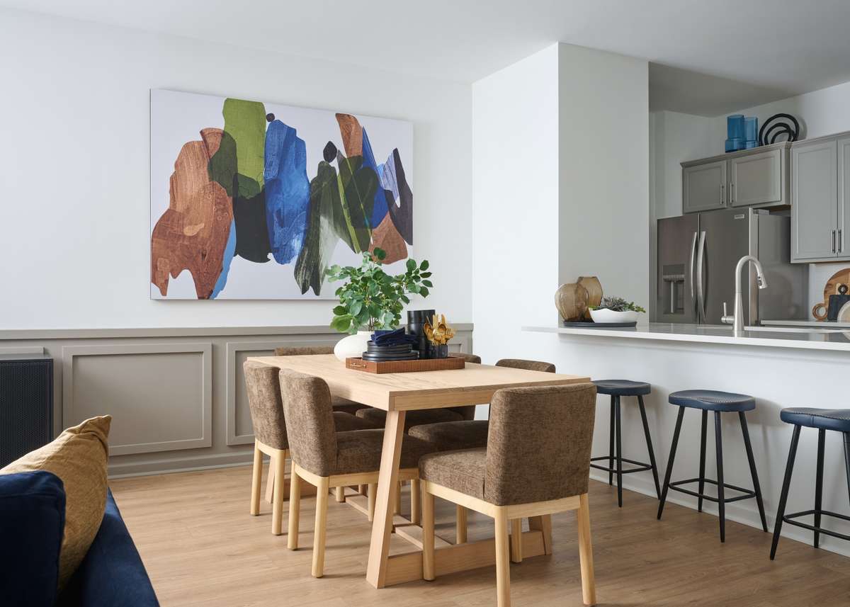 If needed, home is large enough to fit a full dining table. Photo is of the same floorplan but is the furnished model. Design options may change - See sales for specifics