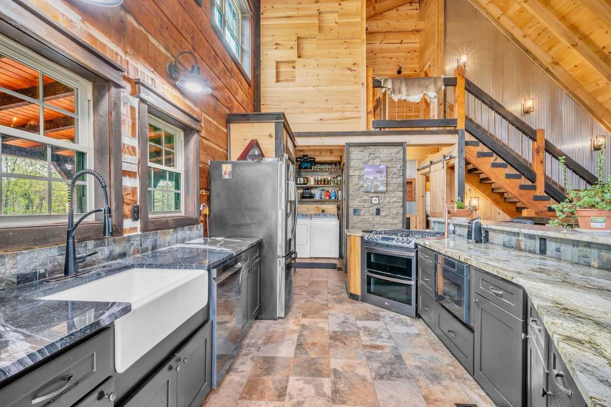 Custom oversized farm house sink