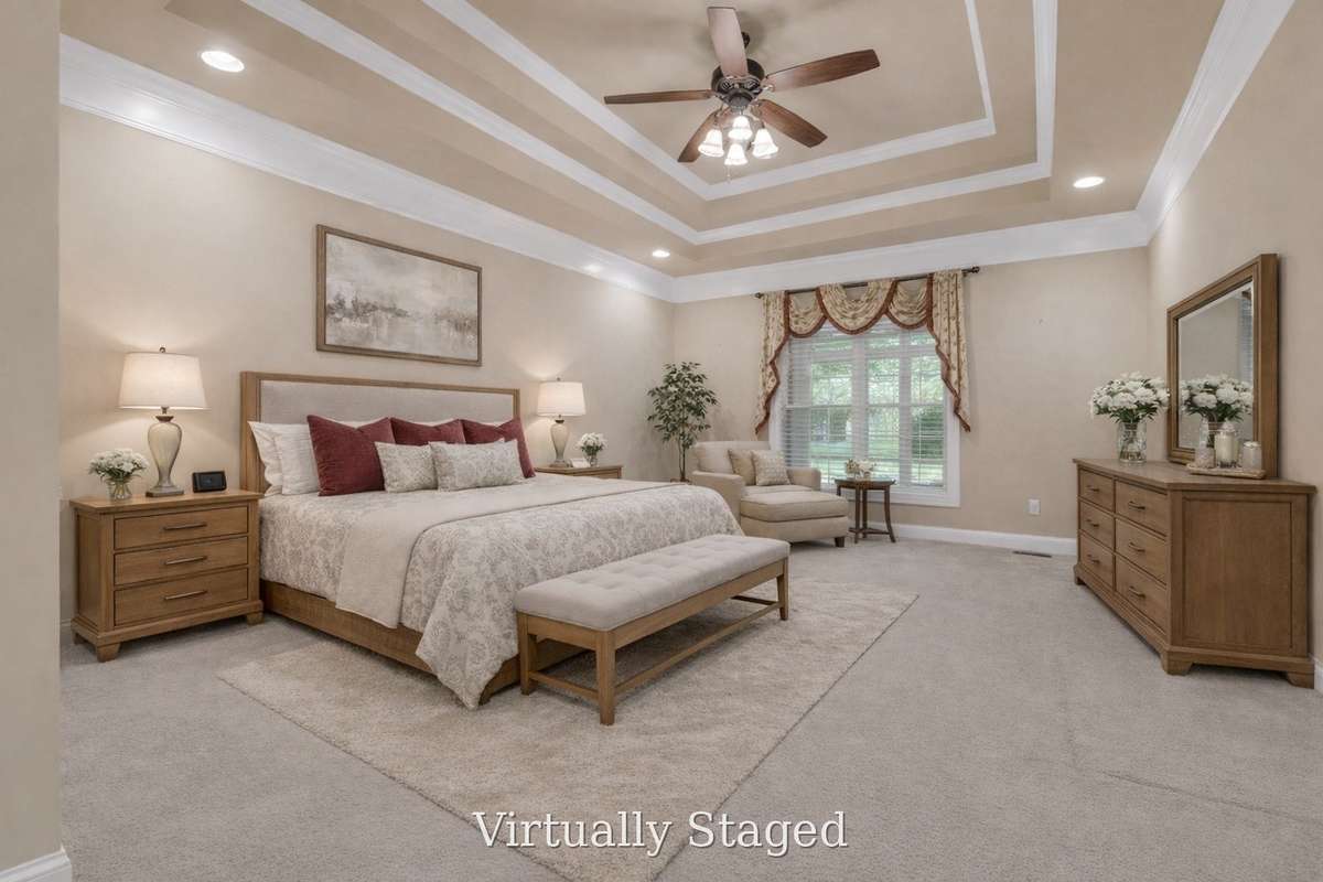 Virtual staging: furniture digitally added