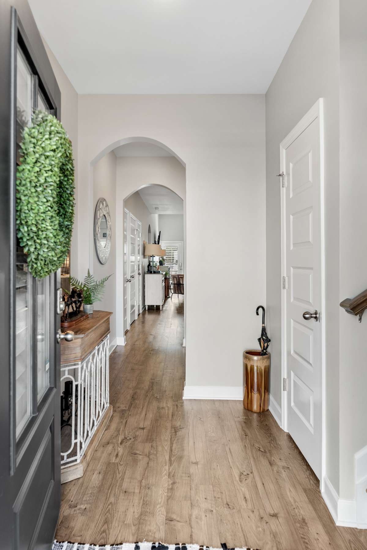 A warm inviting front entry foyer for you and your guests.