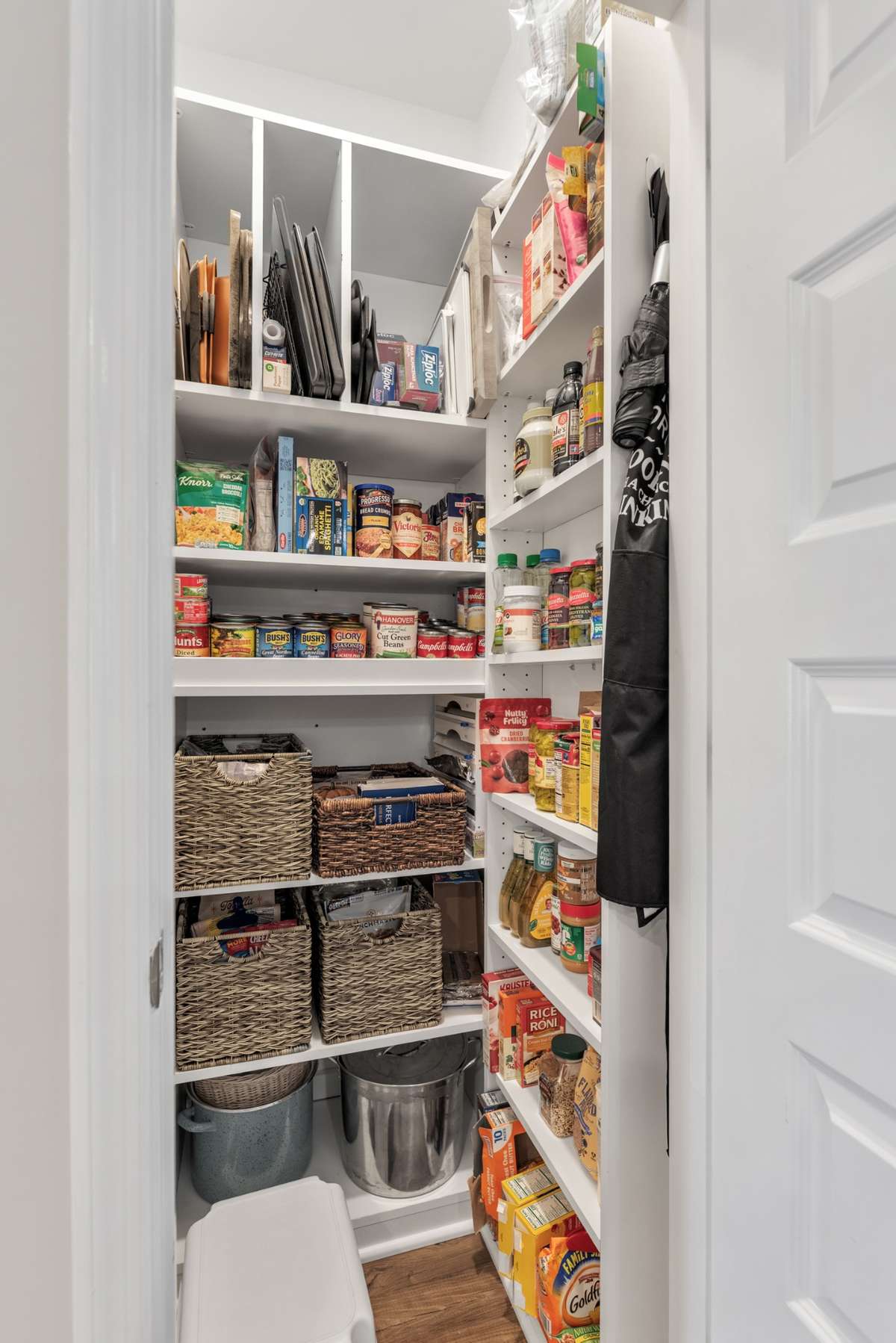 Closets by Design gives you the best use of the walk-in pantry space!