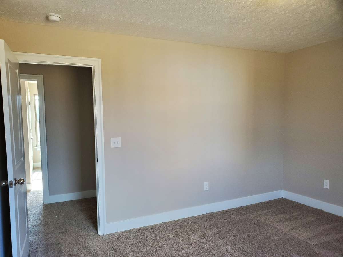 There are 3 Large Bedrooms Upstairs.  Previous House is pictured.