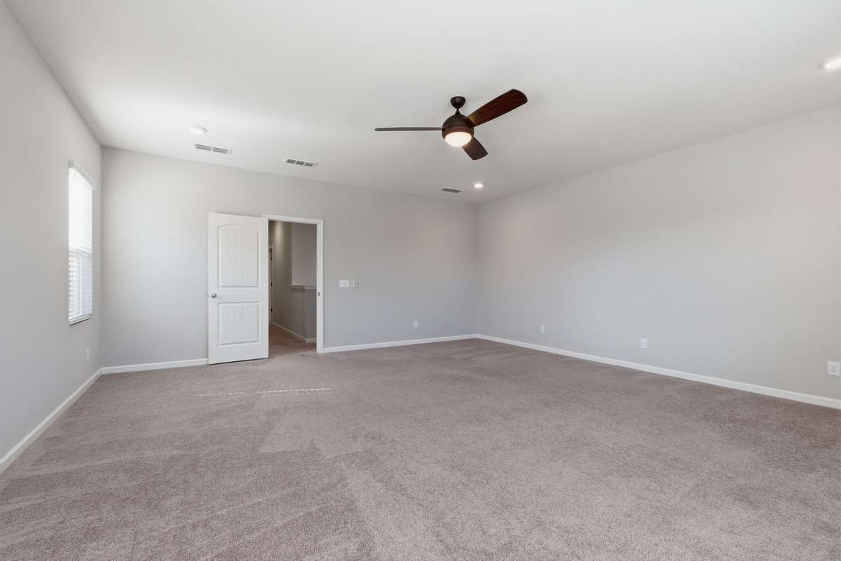 This is the upstairs bonus room. So much space!