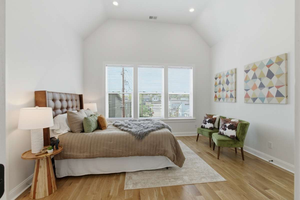 Bedroom 3 with Vaulted Ceiling