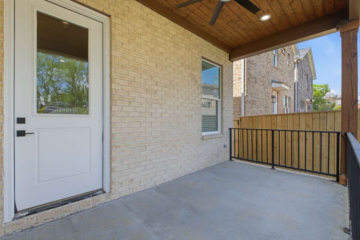 Covered Back Porch