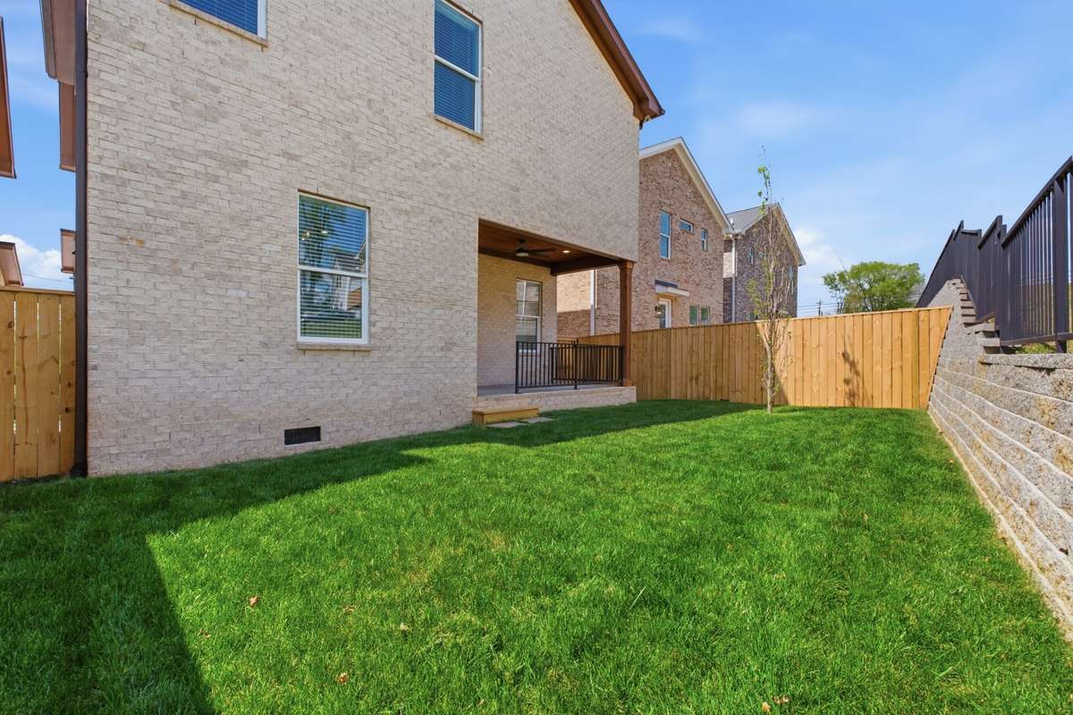 Fenced In Backyard