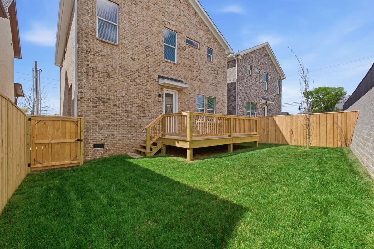 Fenced In Back Yard