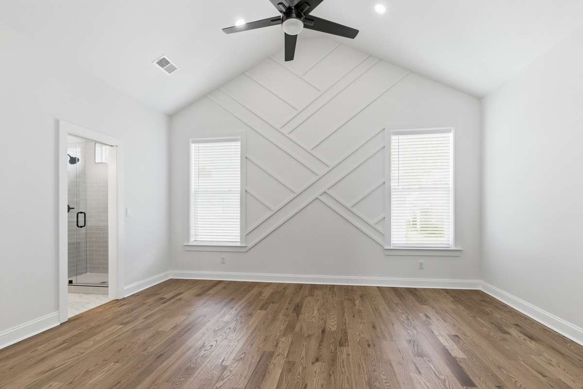 Owner's Suite with Vaulted Ceiling