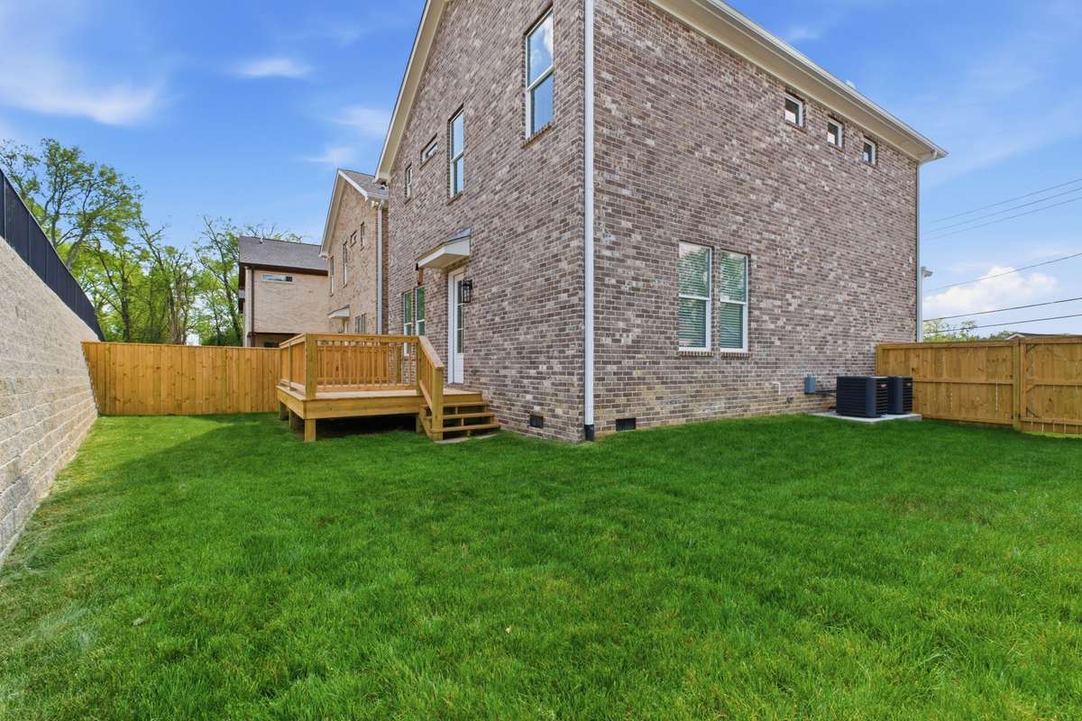 Fenced In Back Yard