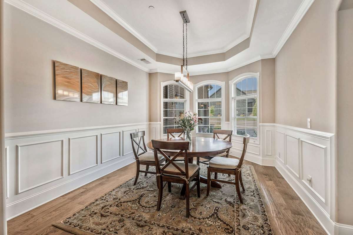 Formal dining area