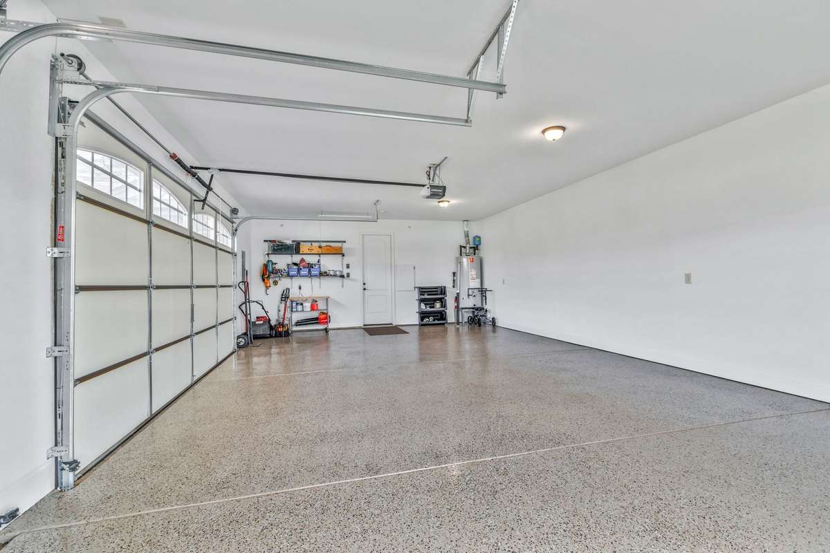 level transition from garage to interior