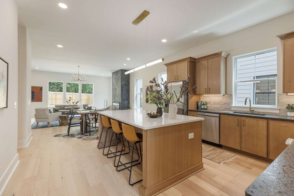 Welcome to the Open Kitchen and Living Room.