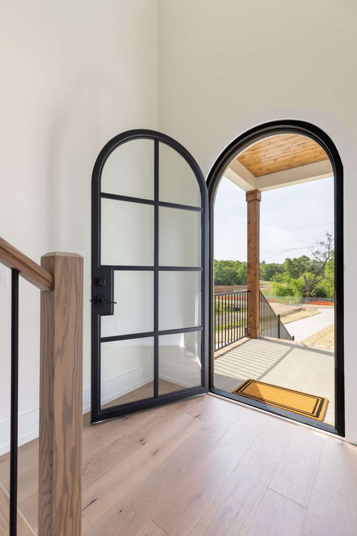 Arched Foyer.