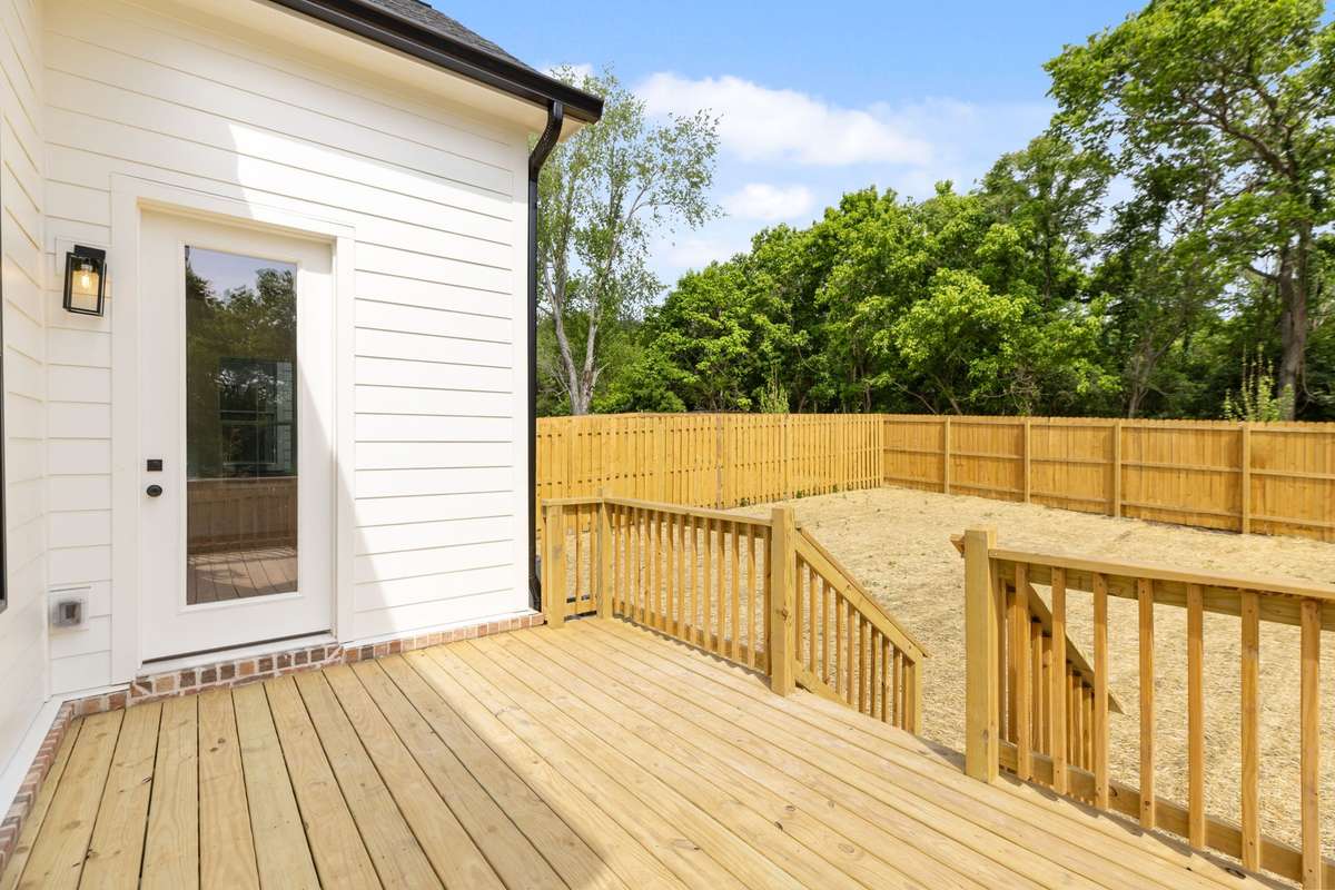 Rear Deck.