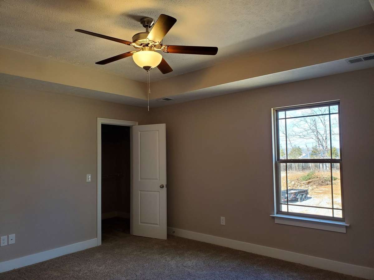 Another view of Owner's Bedroom.  Picture of Previous House.
