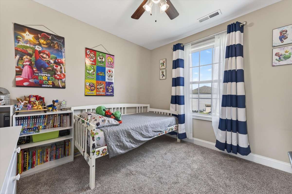 Bedroom two is also on the main level