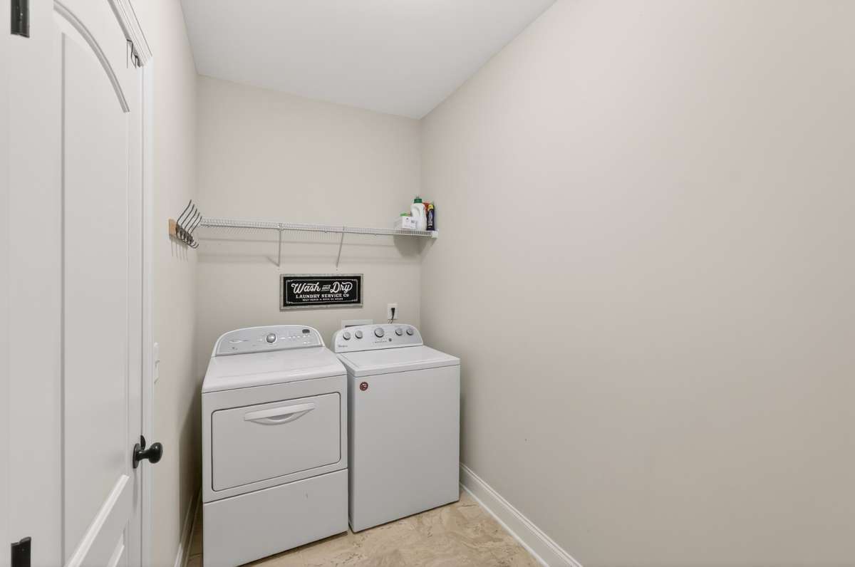 Large laundry room