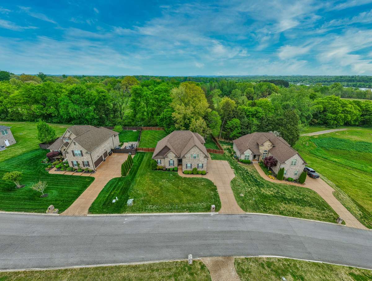 This picture shows that it's just a 40 acre field behind your house.